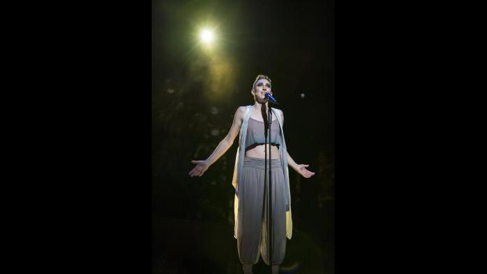 Jo Lampert in Lyric Opera of Chicago’s production of “Jesus Christ Superstar.” (Photo credit: Todd Rosenberg)