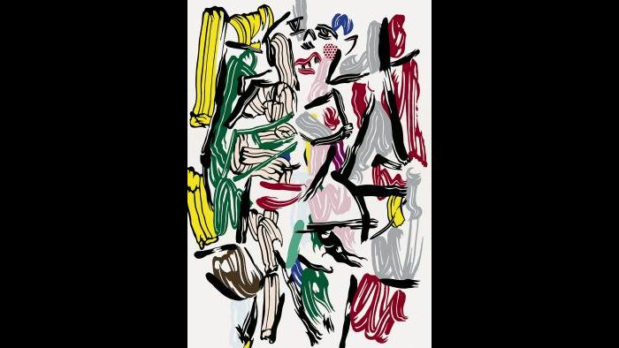 Roy Lichtenstein. Woman III, 1982. (Courtesy of the Art Institute of Chicago, Gift of Edlis/Neeson Collection)