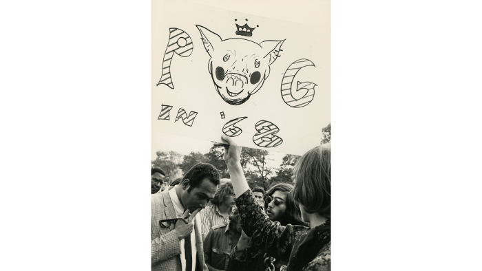Grant Park, 1968 (Courtesy Al Lieberman)