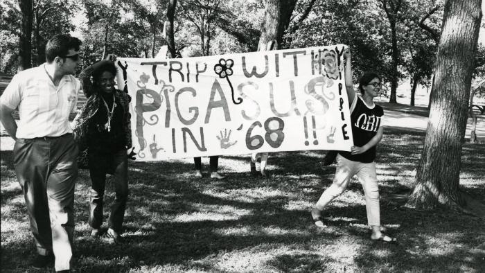 Grant Park, 1968 (Courtesy Al Lieberman)