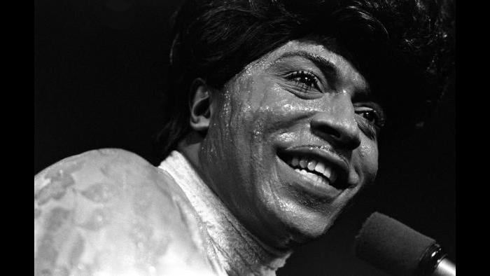 Little Richard. Fillmore West, San Francisco, October 16–19, 1969. (Iconic Images / Baron Wolman)