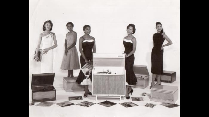 Miss Wonderful 1958 contestants (Courtesy of Ernestine Terry)