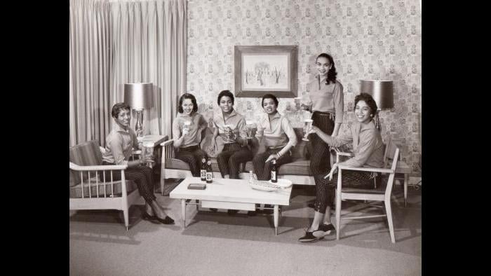 Miss Wonderful 1958 contestants (Courtesy of Ernestine Terry)