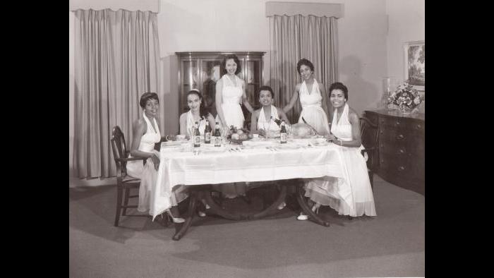 Miss Wonderful 1958 contestants (Courtesy of Ernestine Terry)