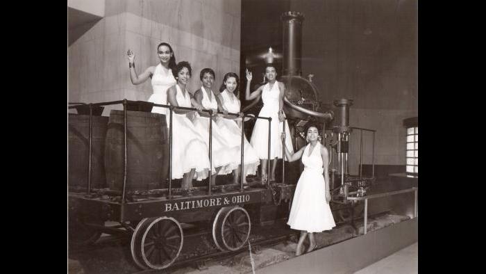 Miss Wonderful 1958 contestants (Courtesy of Ernestine Terry)