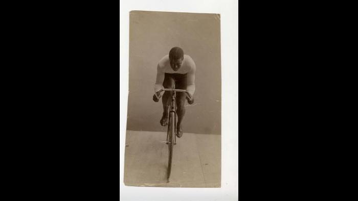 Marshall “Major” Taylor was recognized as the “world’s fastest man” at the turn of the 20th century. (Credit: Major Taylor Collection, Indiana State Museum)
