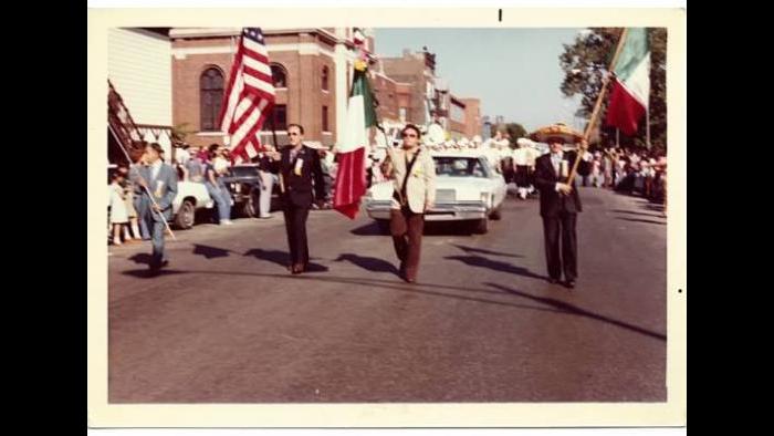 The Mexican Independence Day Parade in South Chicago. (Courtesy of the Mexican Patriotic Club)