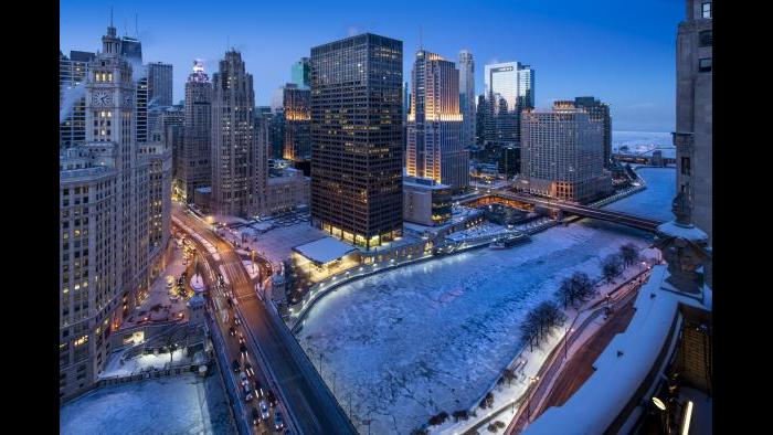 Michigan Avenue at dusk (Submitted by Tom Rossiter)