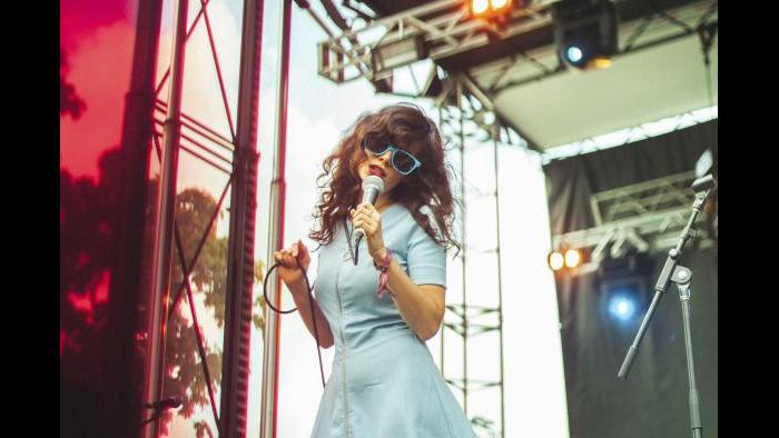 Natalie Prass performs at Pitchfork in 2015. (Matt Lief Anderson / Pitchfork)