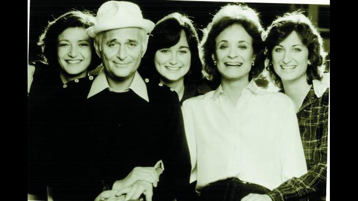 Norman Lear with second wife Frances and daughters (Courtesy of Norman Lear)