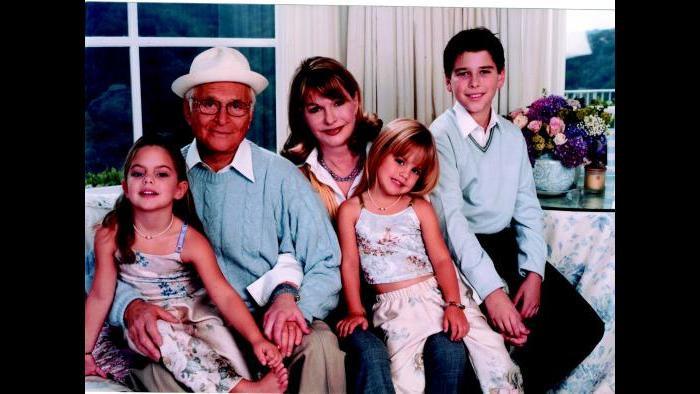 Norman Lear with his wife Lyn and their children (Courtesy of Norman Lear)