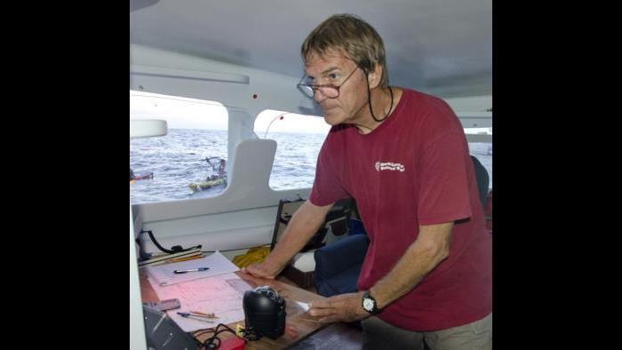 John Bartlett, Diana Nyad’s navigator. He died unexpectedly three months after her successful swim.