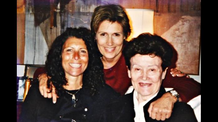 Diana Nyad with her mother Lucy and sister Liza. Nyad writes that the three became very close after her mother’s mind started failing.