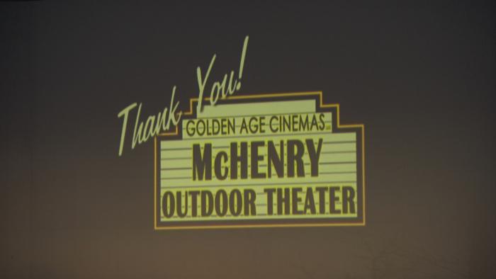 Opening night at the McHenry Outdoor Theater. (WTTW News)