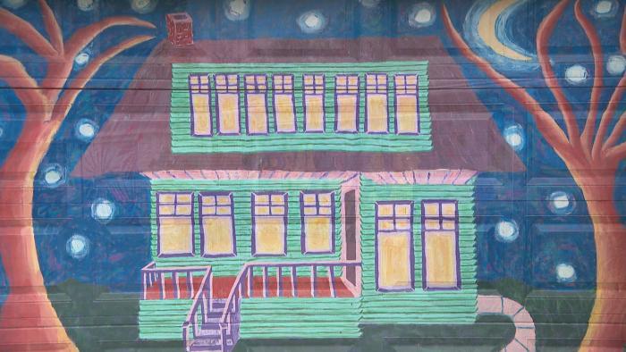 A mural by Teresa Parod. (WTTW News)