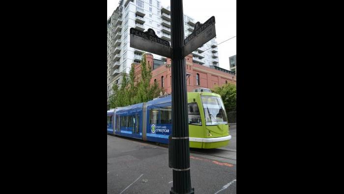 Portland, Ore., emphasizes the streetcar as part of its transit-oriented design.