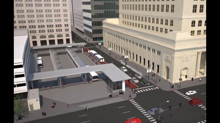 Loop Link rendering (Courtesy Chicago Department of Transportation)