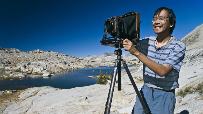 Photographer QT Luong at Kings Canyon National Park in California. (Courtesy QT Luong)