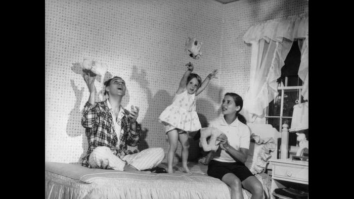 RBG and Marty with their daughter, Jane, 1958. Collection of the Supreme Court of the United States.