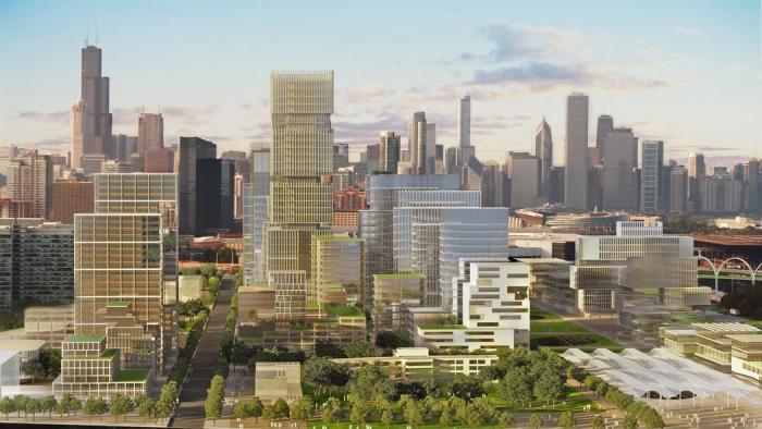 (Skidmore, Owings & Merrill rendering)