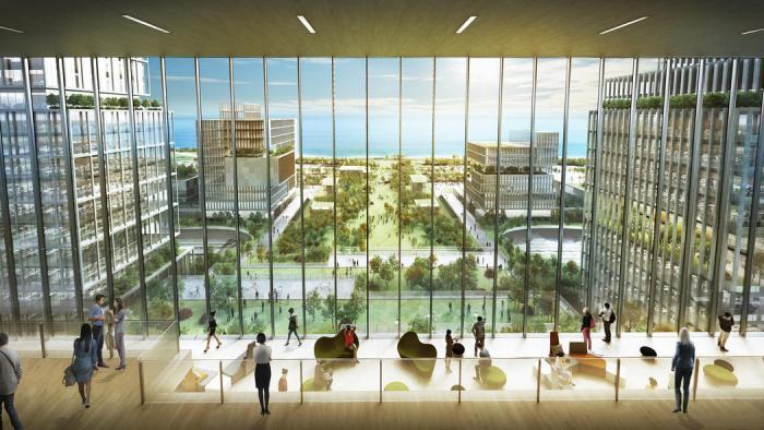 (Skidmore, Owings & Merrill rendering)