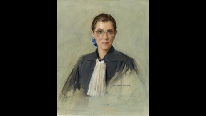 “Ruth Bader Ginsburg,” by Everett Raymond Kinstler, 1996. Oil on canvas. National Portrait Gallery, Smithsonian Institution; gift of Everett Raymond Kinstler. © 1996 Everett Raymond Kinstler.