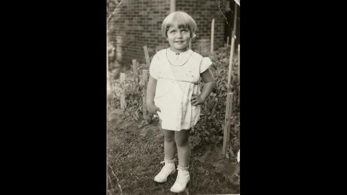 Ruth Bader as a child, 1935. Collection of the Supreme Court of the United States.