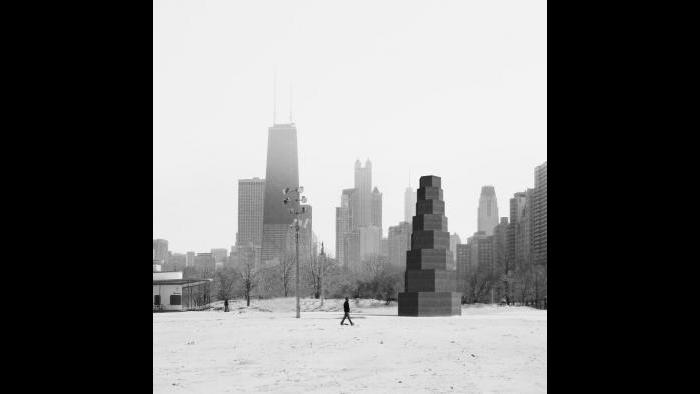 Kiosk by Pezo von Ellrichshausen and Illinois Institute of Technology.