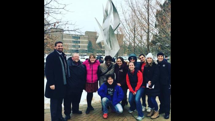 A group of survivors pose for a picture. (Courtesy of Patrick Korellis)