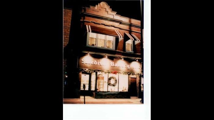 The Swedish Bakery, Christmas in late 1980s. (Courtesy of Dennis Stanton)