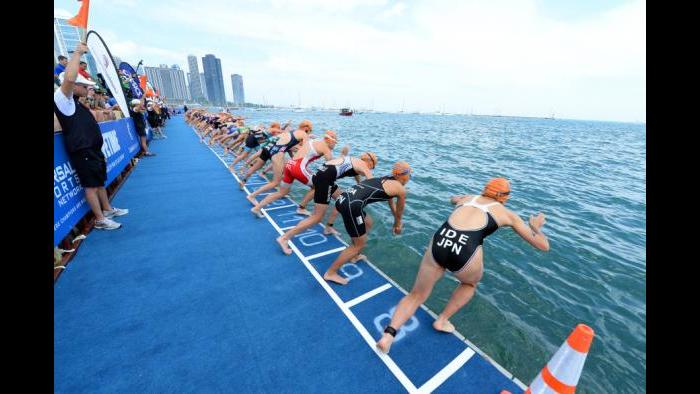 2014 ITU World Triathlon Chicago (Courtesy ITU Media)