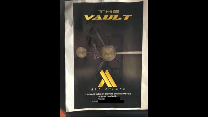 A large party hosted by The Vault/All Access was shut down early Sunday, Nov. 29, 2020, city officials said. (Courtesy City of Chicago)