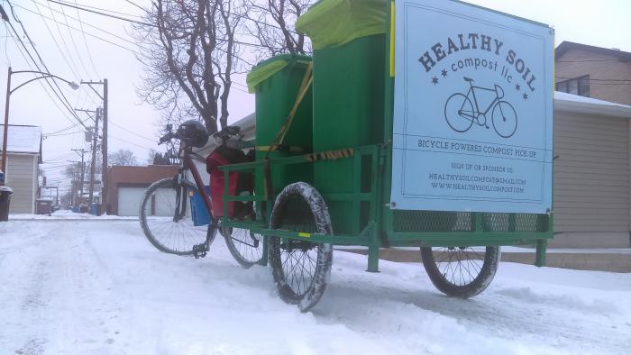 Prepping the trailer for winter. (Courtesy Jonathan Scheffel)