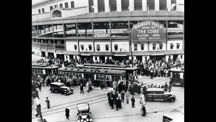 Wrigley Field in 1949.