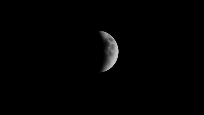 Photo by Michal Furmanek: Lunar Eclipse over Lake Forest