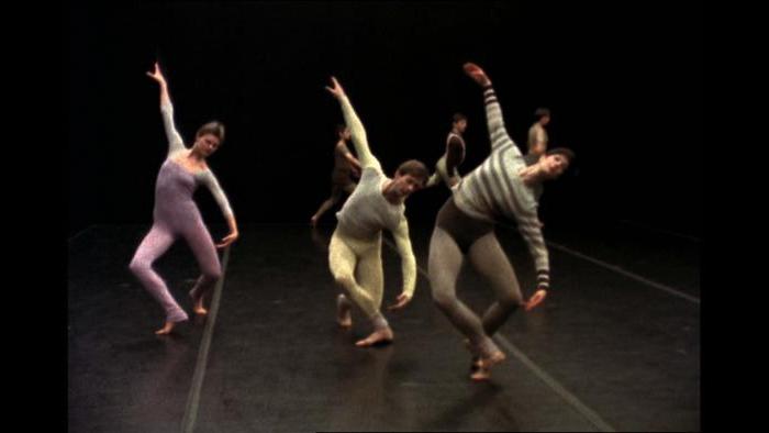 Merce Cunningham and Charles Atlas Channels / Inserts 1981 video. (© Charles Atlas / Courtesy the artist and Luhring Augustine, New York)