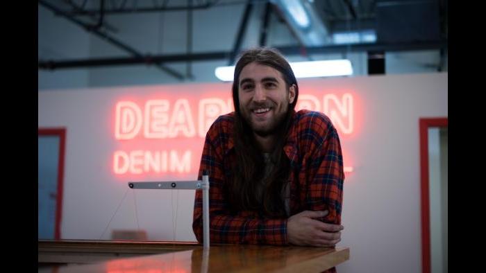 Dearborn Denim head of retail Kaleb Sullivan (Credit: Get it Got)
