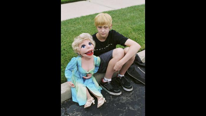 Seth Walentowski at the 2014 Vent Haven Ventriloquist Convention (Estelle Hanania)
