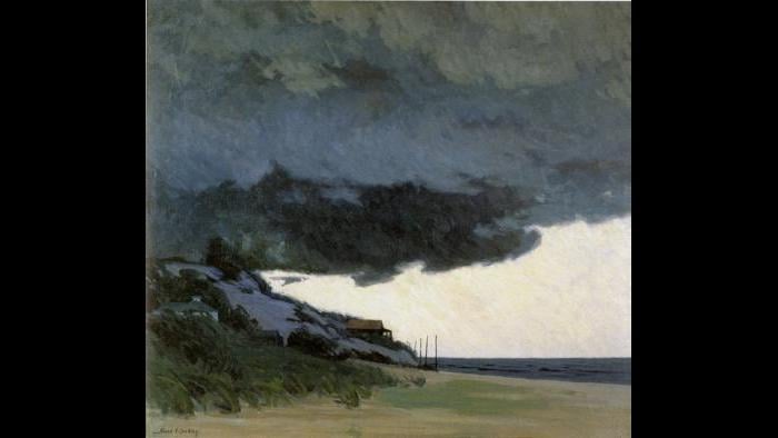 "Storm Clouds Hang Low," 1931. Illinois State Museum