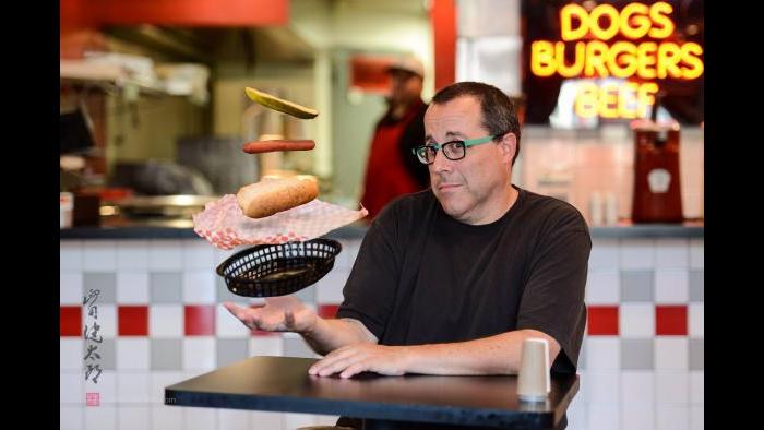 Doug Sohn, former owner of Hot Doug's (Kentaro Yamada)