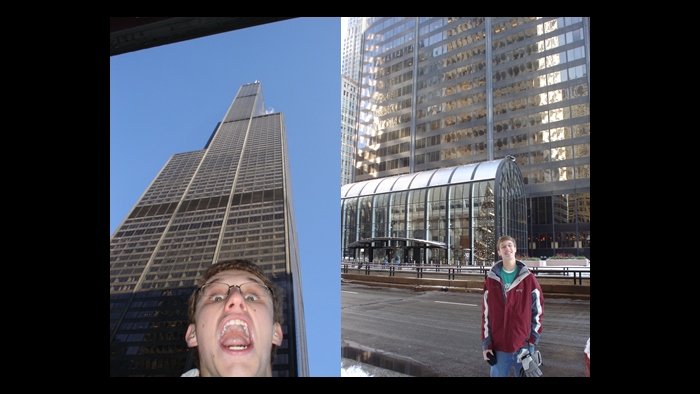 David Kaplinsky in Chicago for the first time.