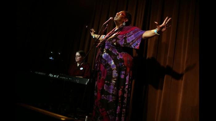 A performance from the January event that raised money for Planned Parenthood of Illinois. (Courtesy of  the Chicago Actors’ Call to Action) 
