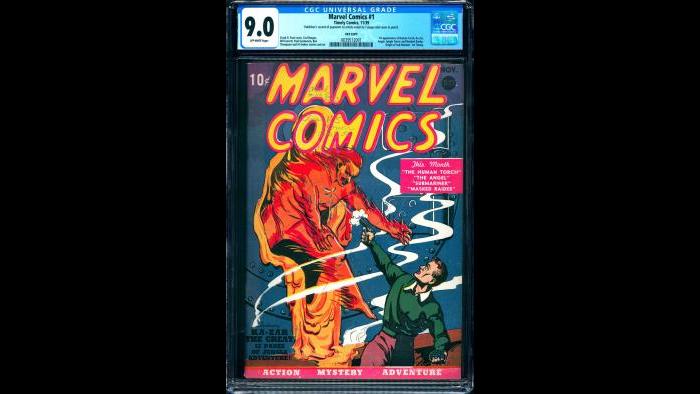 Marvel Comics #1 CGC 9.0 Pay Copy $1,000,000.00 The Pay Copy Pedigree (Courtesy Vincent Zurzolo)