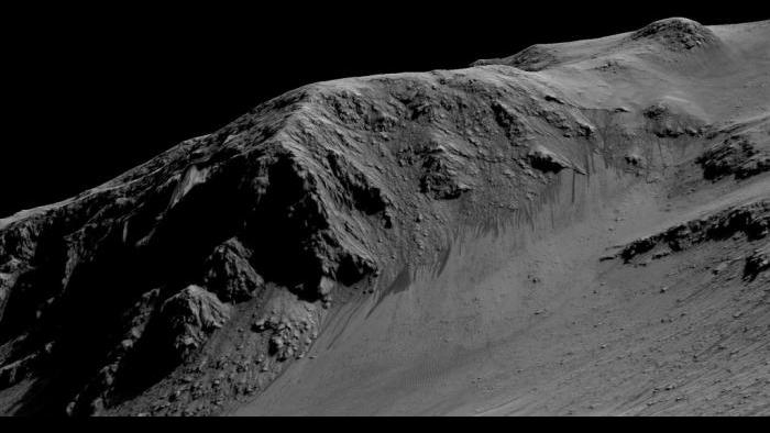 RSL at Horowitz Crater. Photo by NASA/JPL-Caltech/University of Arizona