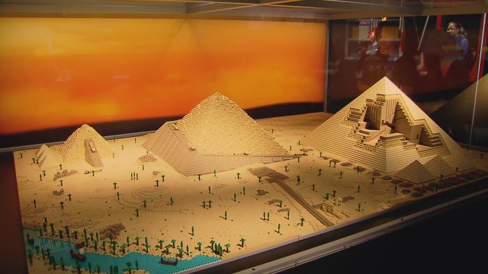 Tucker's model of the Great Pyramid of Giza