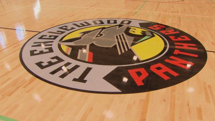 The Englewood Panthers logo