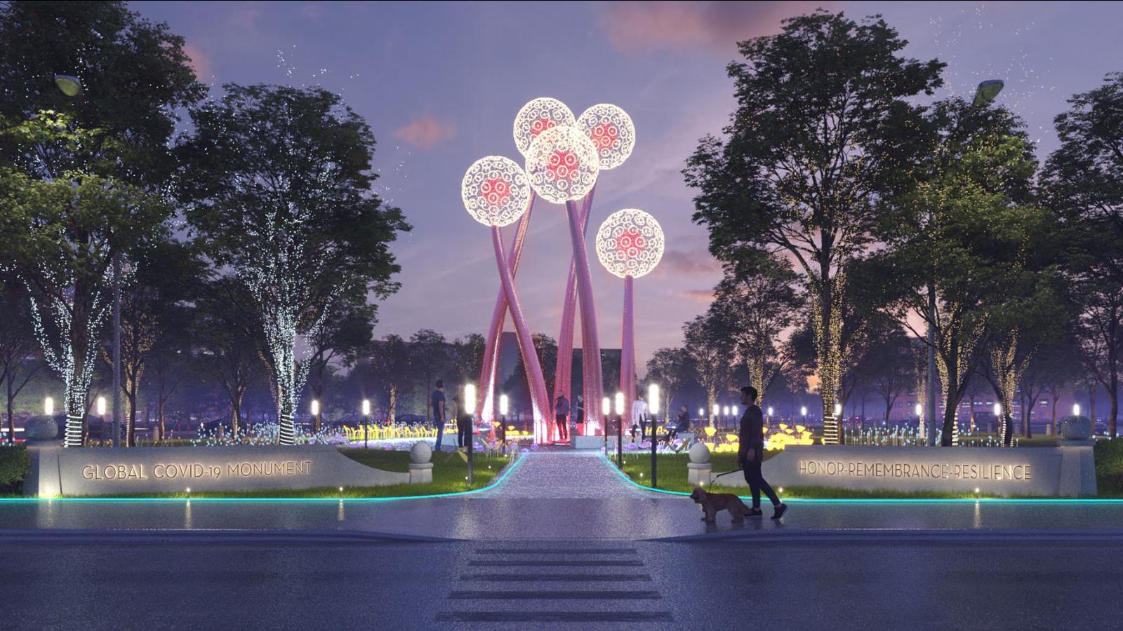 (Courtesy of the COVID-19 Monument Commission)