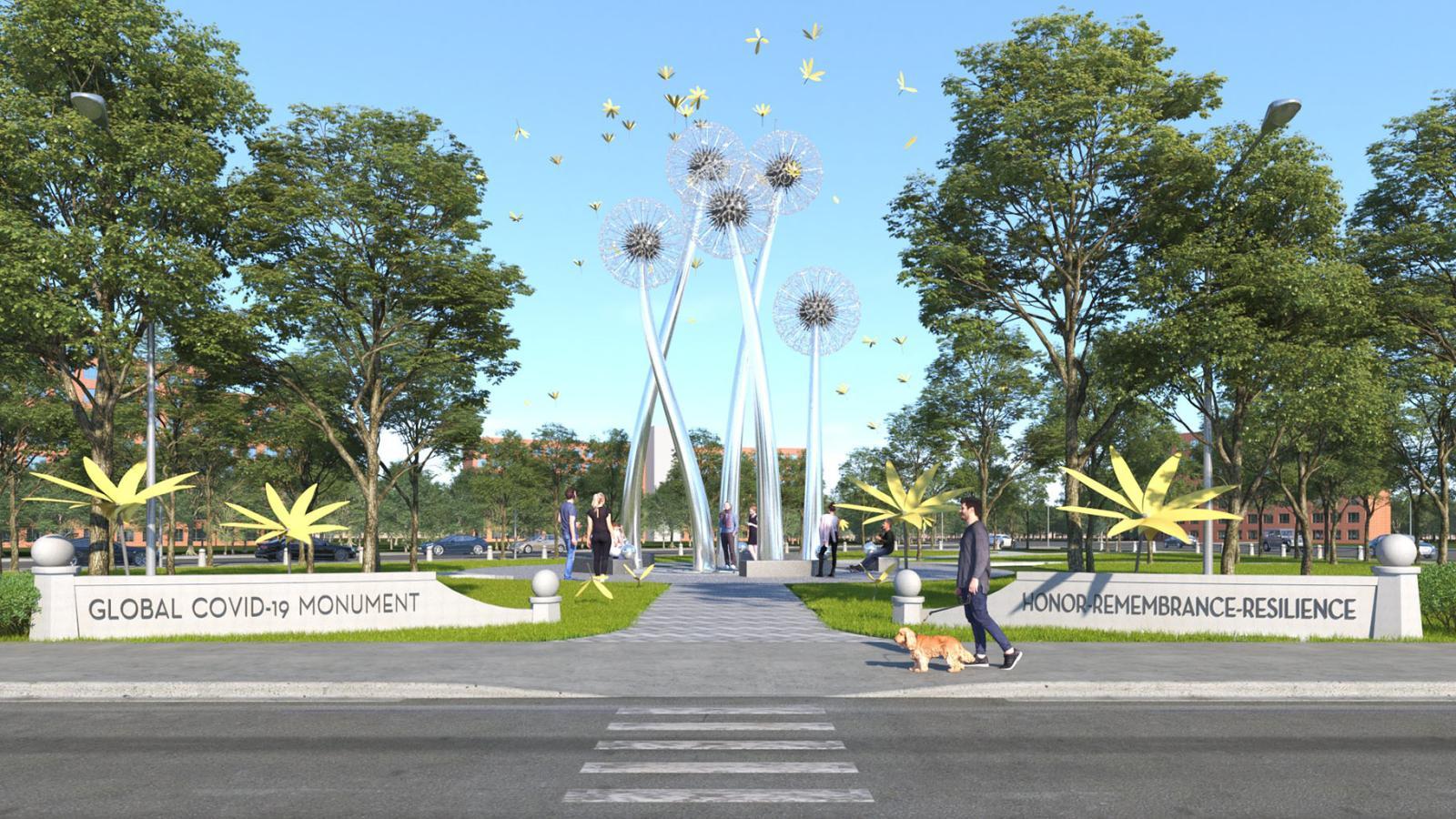 (Courtesy of the COVID-19 Monument Commission)