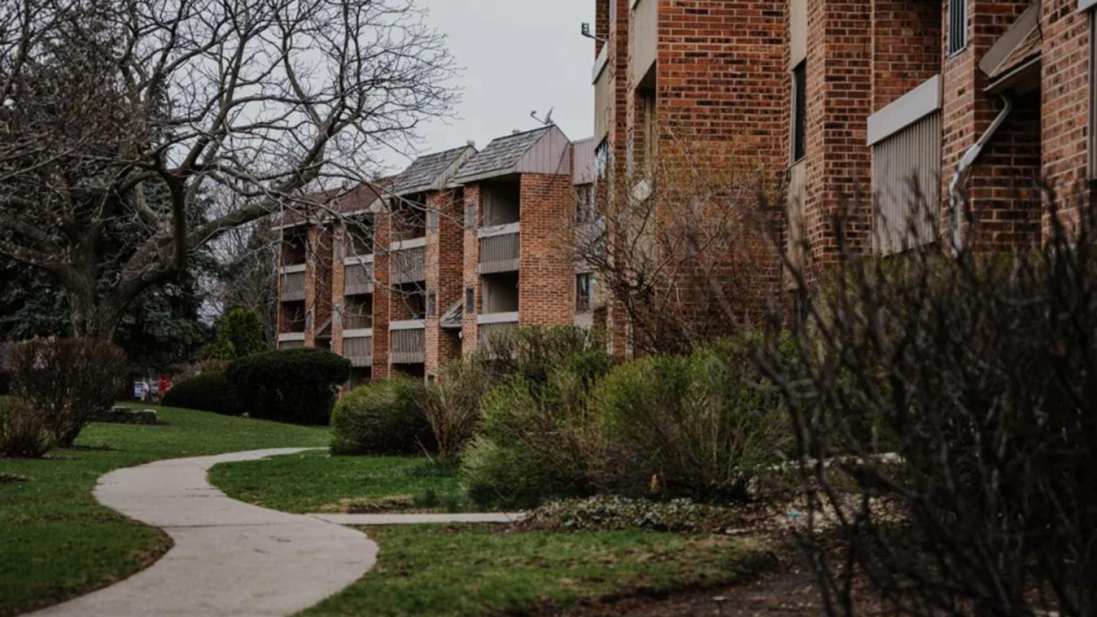 Across Illinois, renters have been evicted from properties like these after being accused of minor infractions, often without being convicted of a crime. (Credit: Jamie Kelter Davis/For The New York Times)