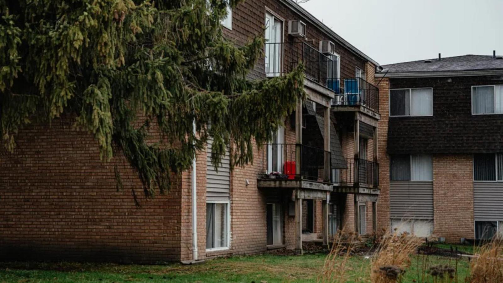 Across Illinois, renters have been evicted from properties like these after being accused of minor infractions, often without being convicted of a crime. (Credit: Jamie Kelter Davis/For The New York Times)